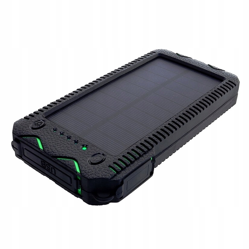 POWER BANK POWERNEED 12000mAh Z PANELEM SOLARNYM