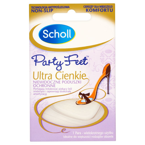 Scholl Party Feet Ultra cienkie poduszki ochronne