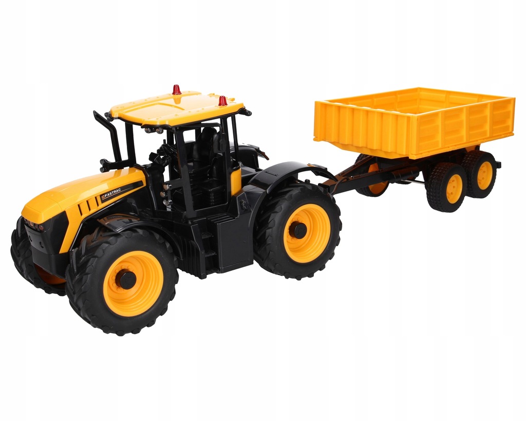 Zdalnie sterowany traktor JCB z przyczepą 2,4GHz RTR Double Eagle E360