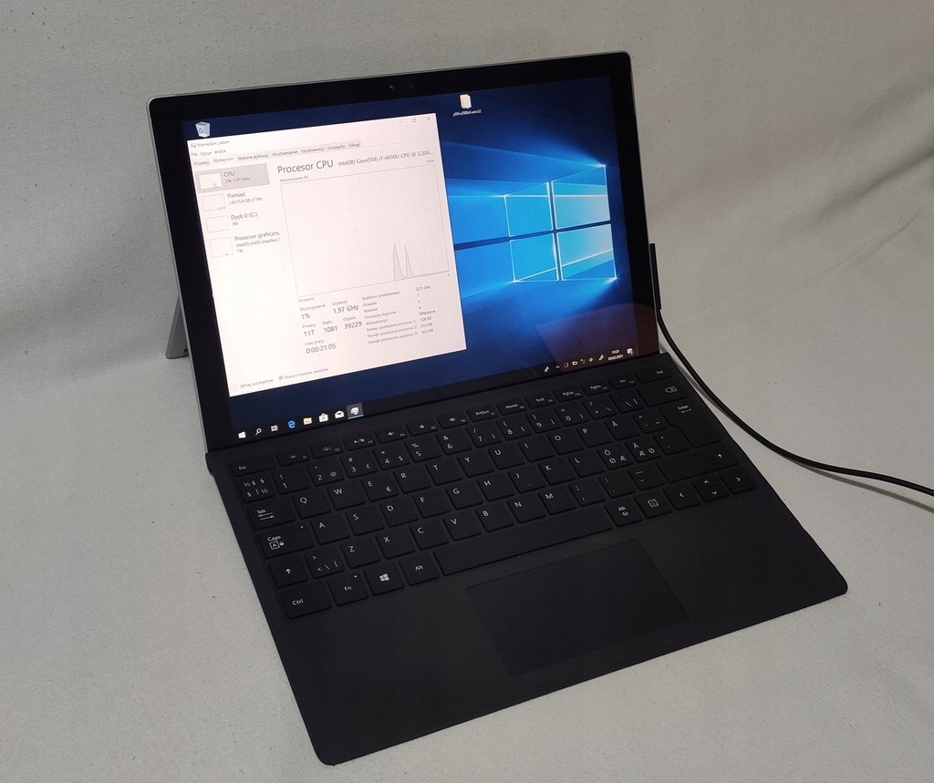 Tablet Microsoft Surface Pro 4 i7 16gb RAM SSD 512