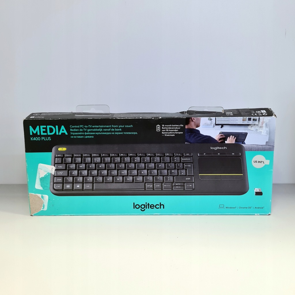 Klawiatura Logitech K400 Plus