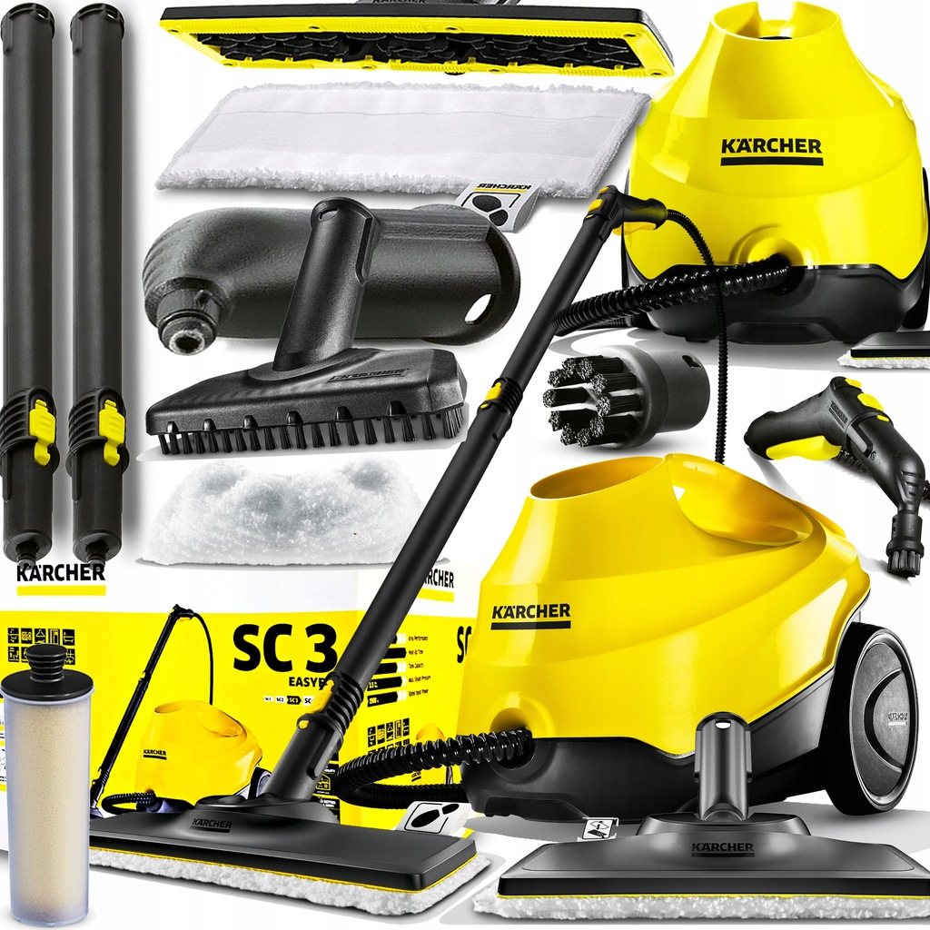 KARCHER SC 3 PAROWNICA MOP MYJKA PAROWA CZYSTOŚĆ 11743755798