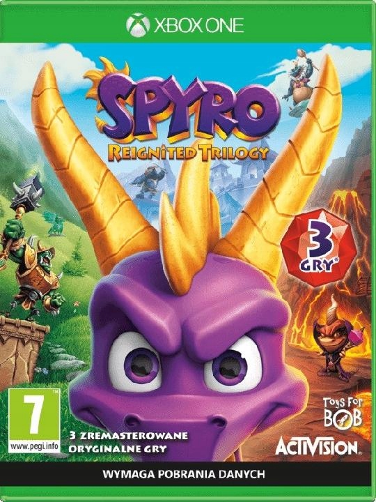 CENEGA Gra Xbox One Spyro Reignited Trilogy