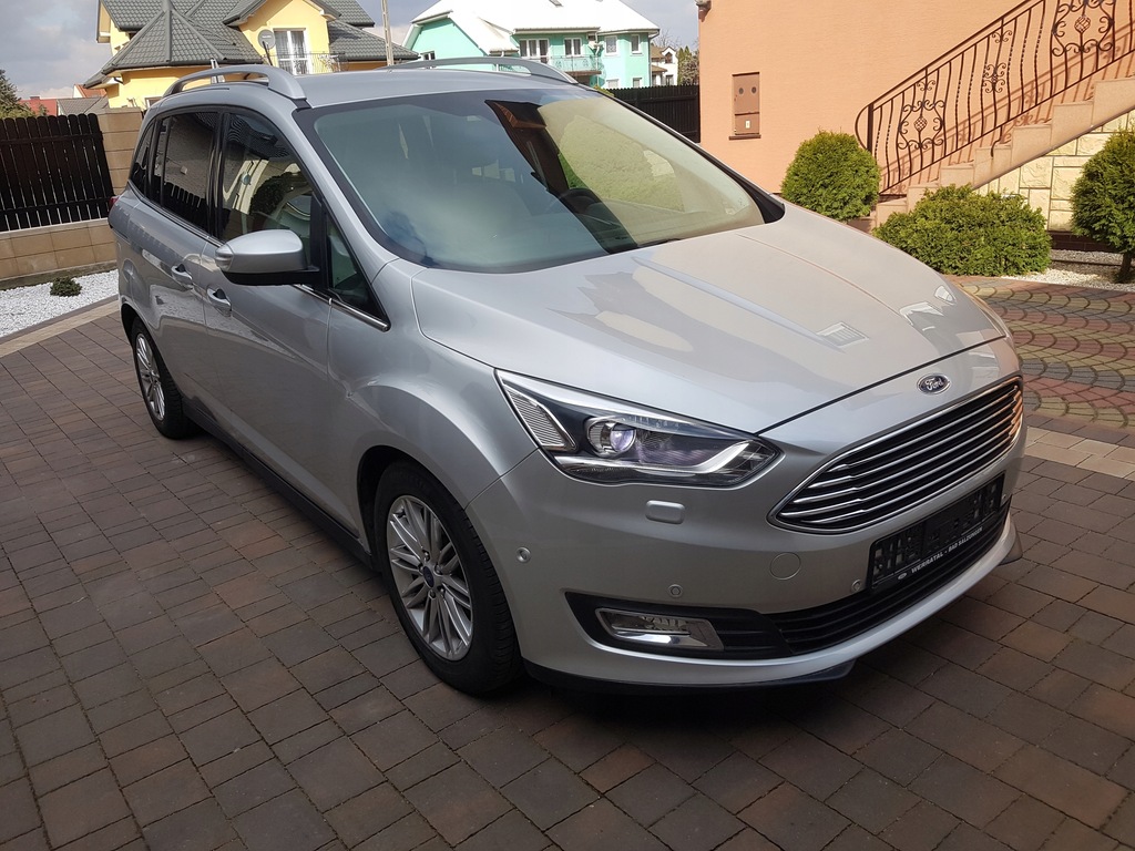 Ford Grand C-Max 1.5Tdci 120KM 2017r Bixenon Navi