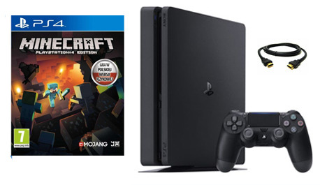 Konsola Sony Playstation 4 Ps4 Slim 1tb Minecraft 7666331794 Oficjalne Archiwum Allegro