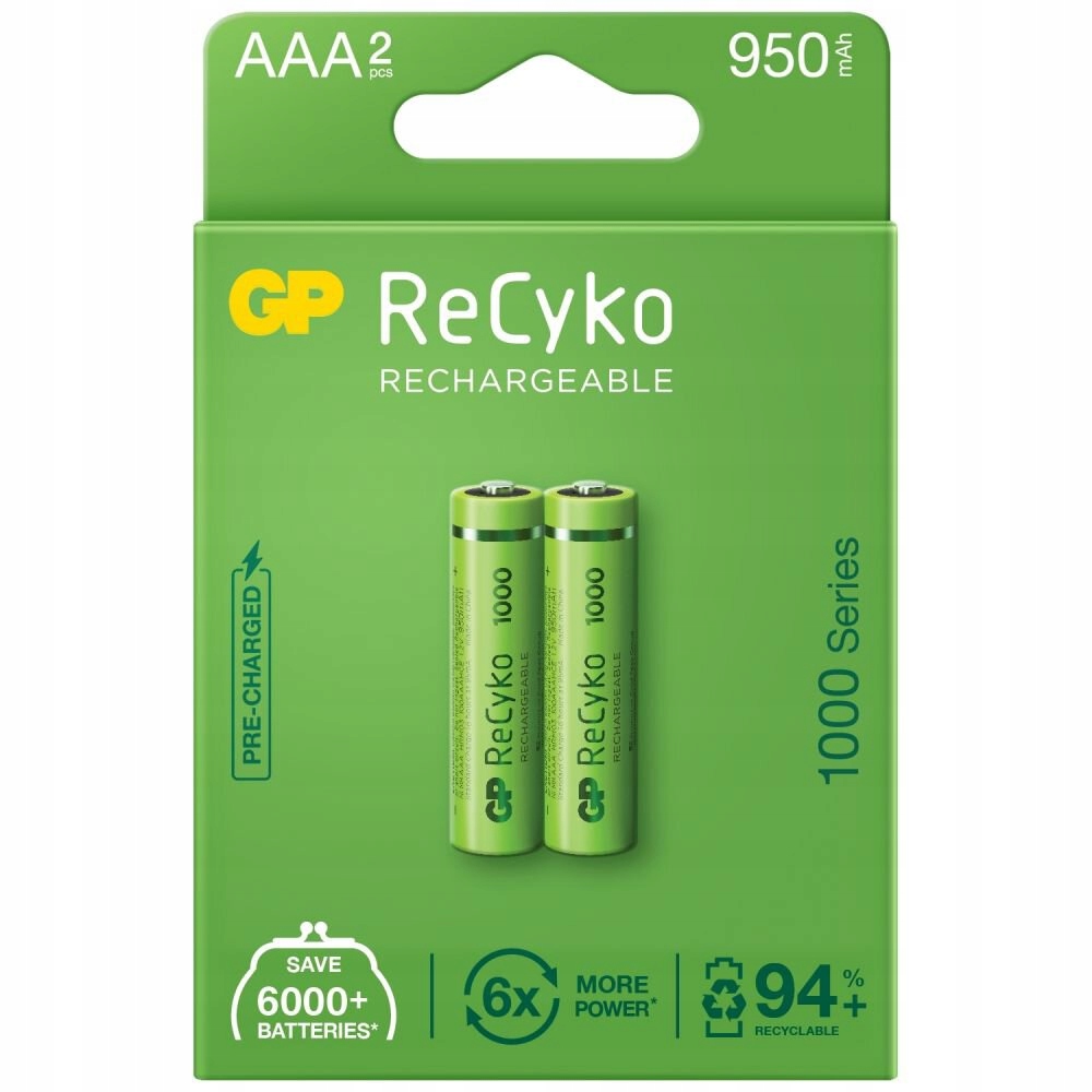 Akumulator GP ReCyko AAA R03 950mAh 1000 Series