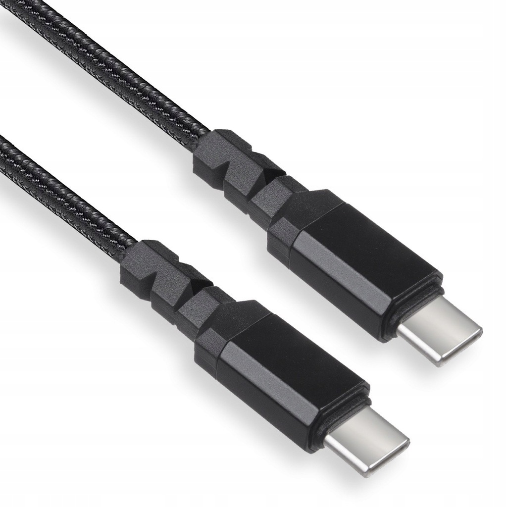 Kabel 2x USB-C 15W 1m wspierający QC 3.0 MCE493