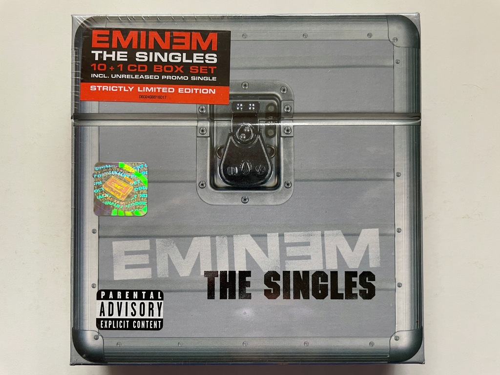 Eminem The Singles 10CD BOX 12935292480 oficjalne archiwum Allegro
