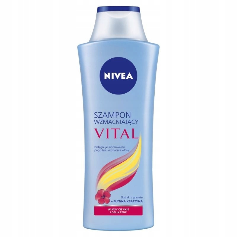 NIVEA VITAL SZAMPON WZMACNIAJĄCY do włosów delikat