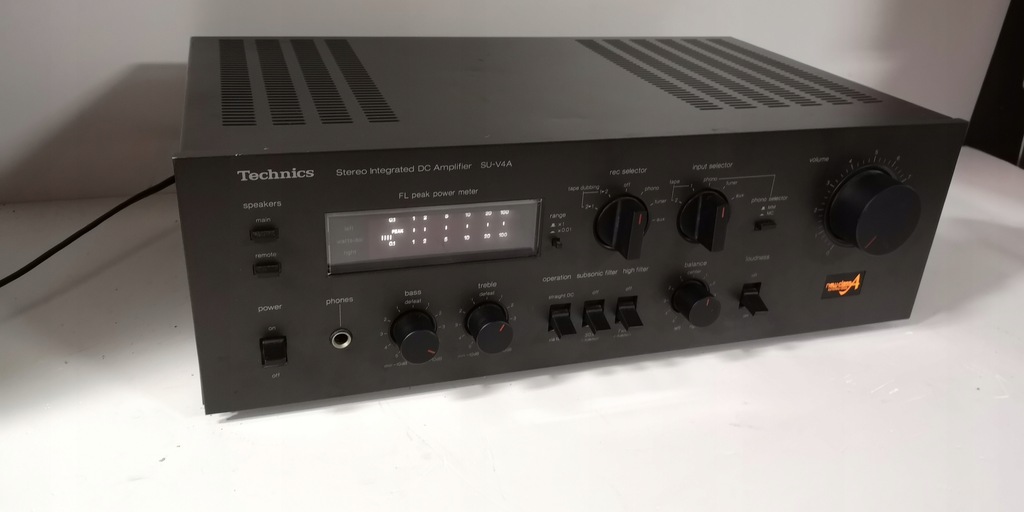 TECHNICS SU V4A , WZMACNIACZ STEREO