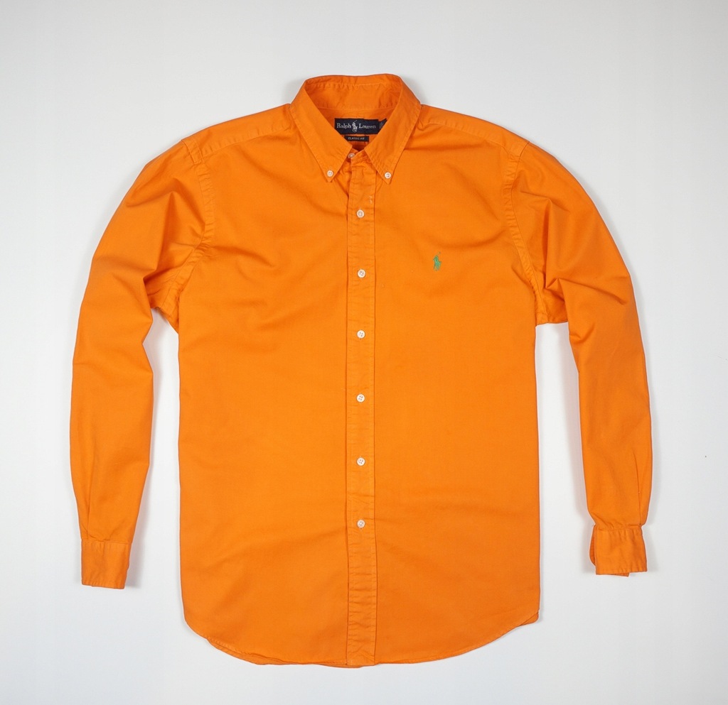 RALPH LAUREN KOSZULA size_L ORANGE