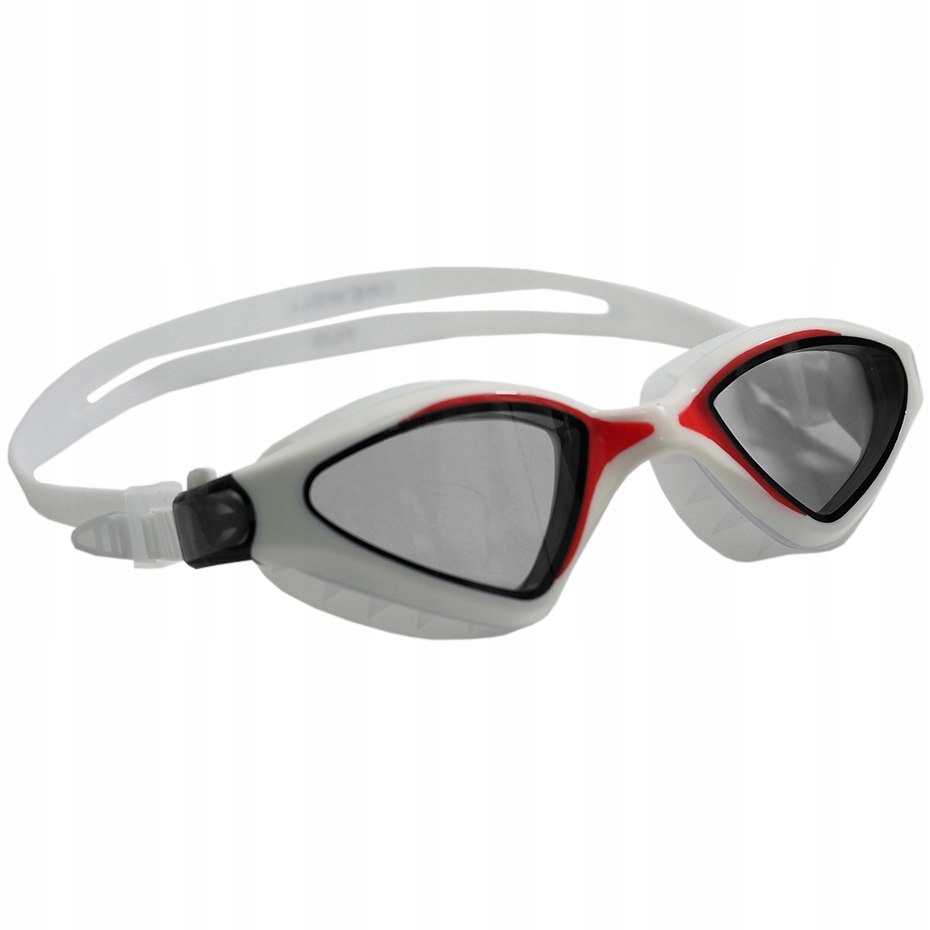 Okulary pływackie Crowell Sr GS20 Flo biało-czerwo