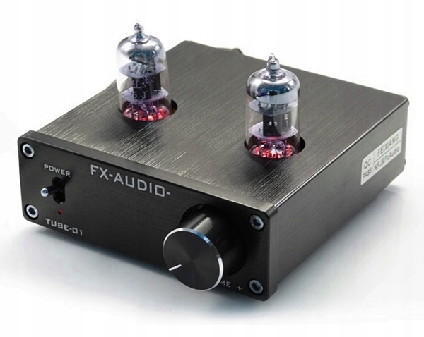 FX-AUDIO TUBE-01 Przedwzmacniacz lampowy bufor 6J1