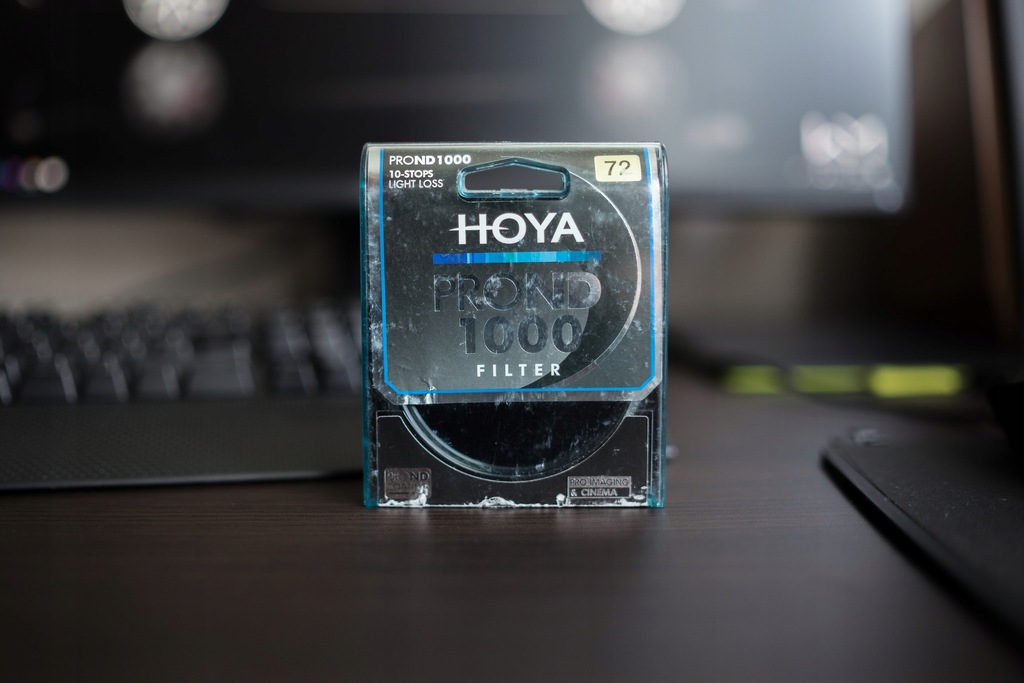 Filtr szary ND - Hoya ProND 1000 / NDx1000 72mm