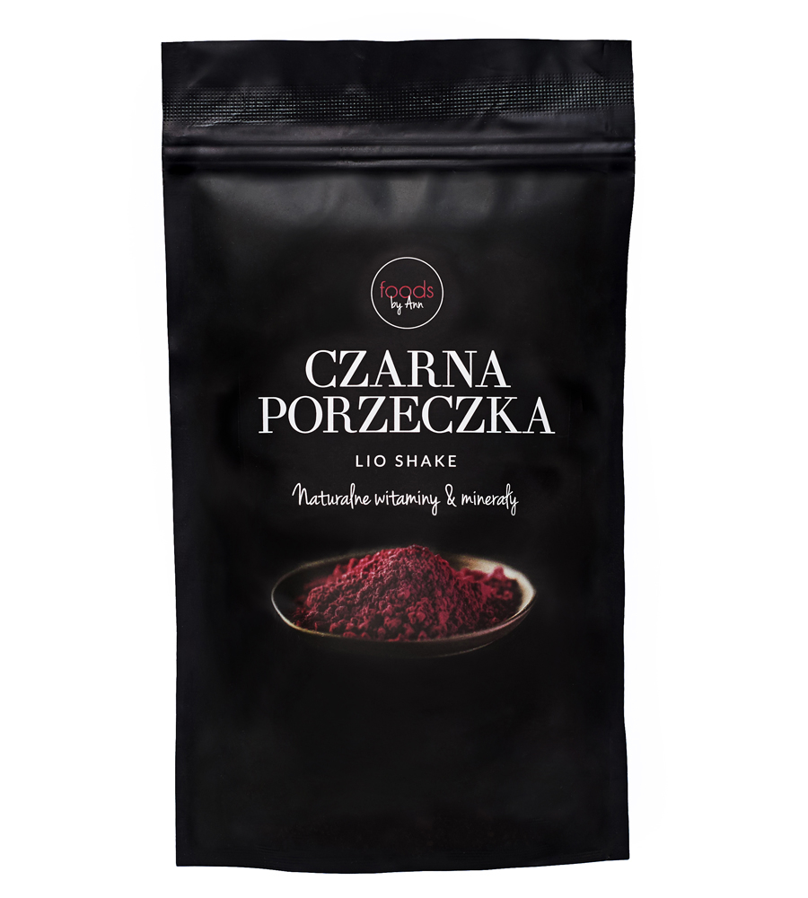 CZARNA PORZECZKA LIO SHAKE Foods by Ann 50 g HPBA