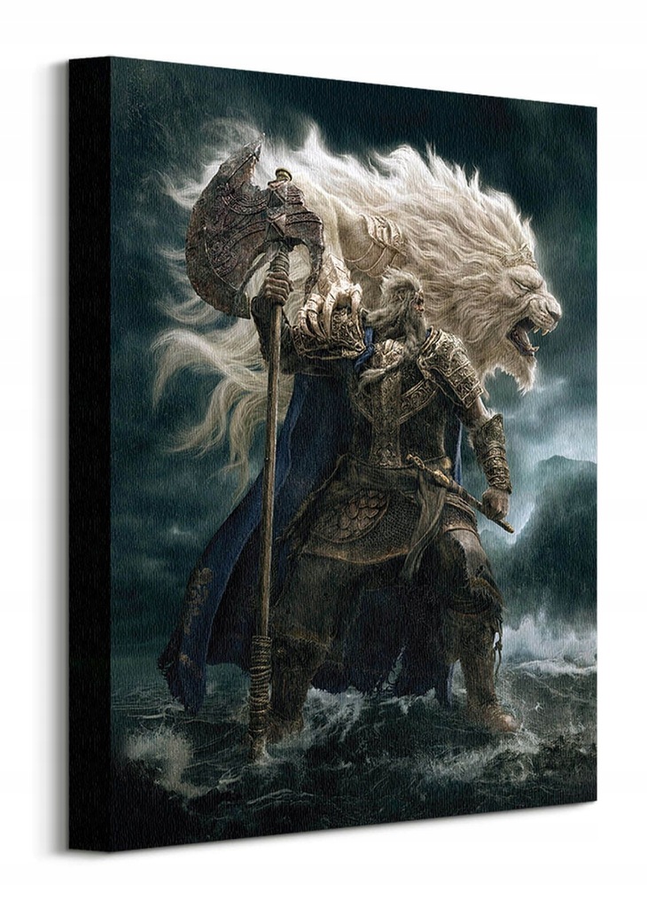 Obraz na płótnie Elden Ring Lion Knight 30x40 cm