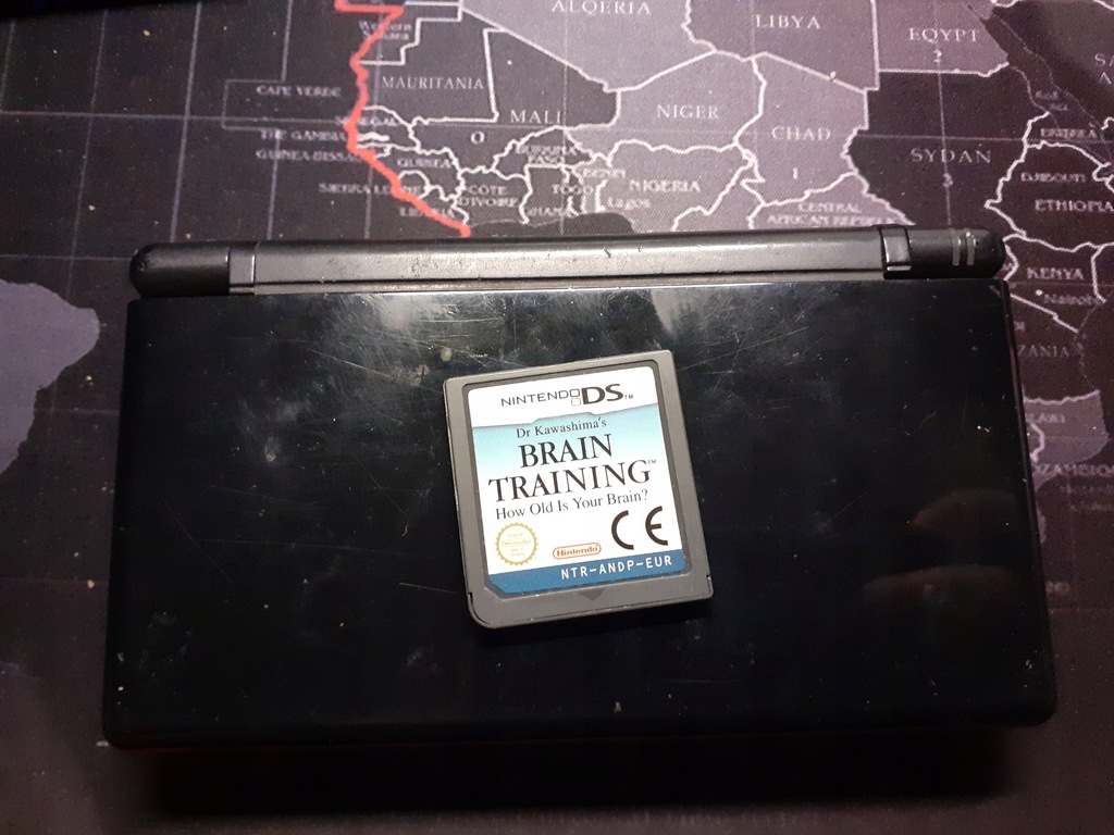 Uszkodzona Konsola Nintendo DS Lite + Gra
