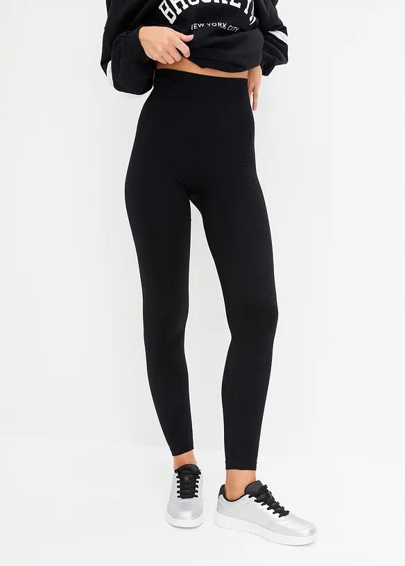 38 CZARNE LEGGINSY BEZSZWOWE wqd
