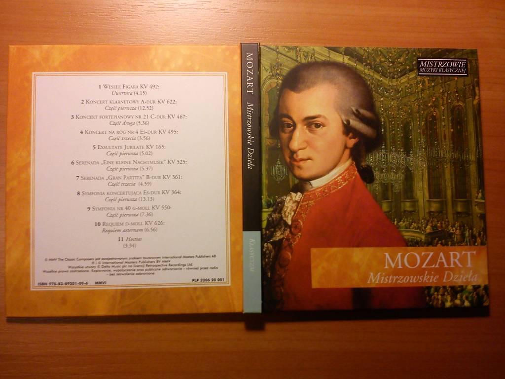 płyta VCD Mozart