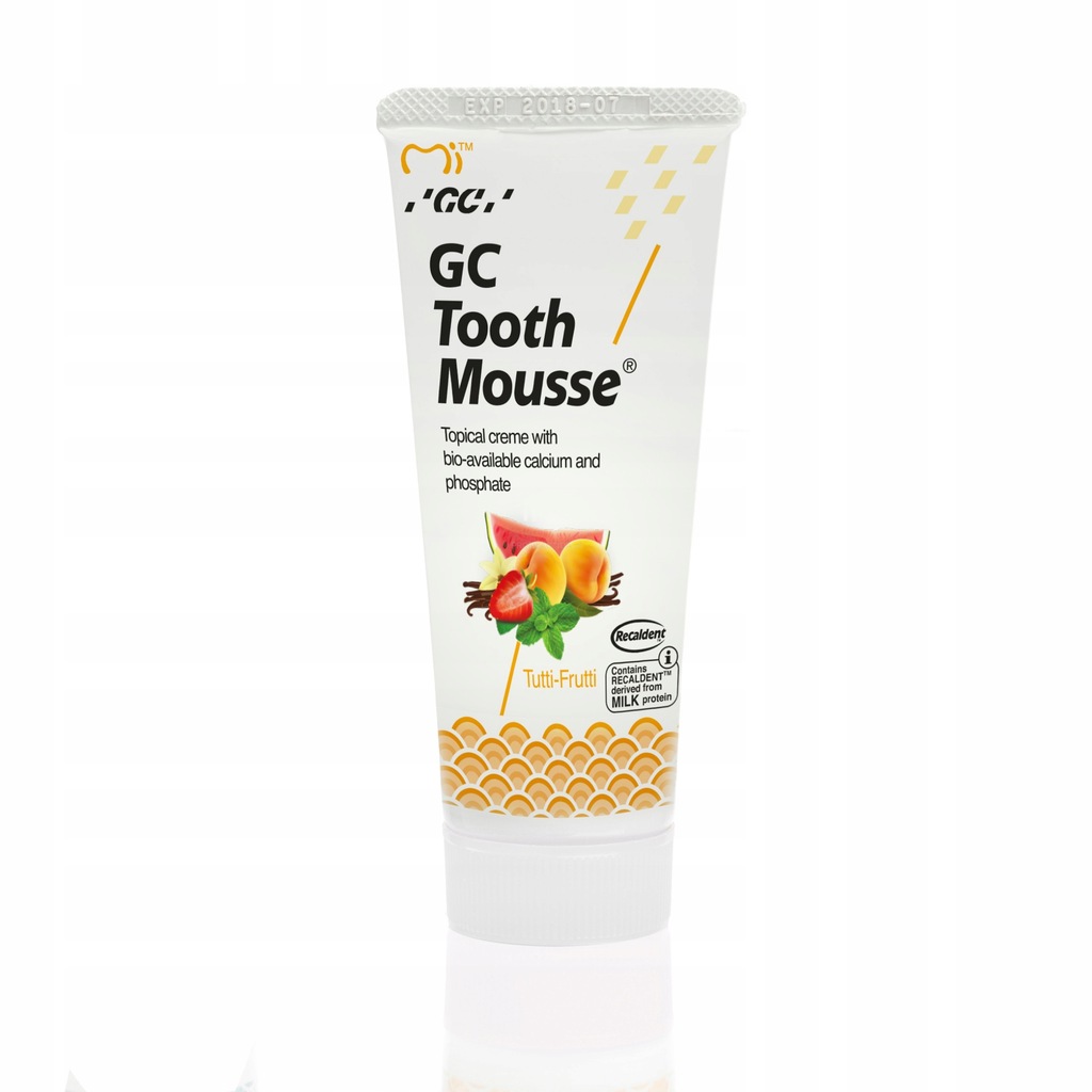 GC MI tooth mousse mus 35ml tutti frutti