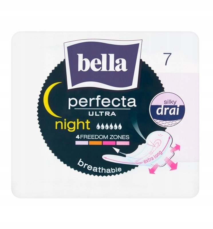 Bella Perfecta Ultra Night Podpaski Higieniczne 7