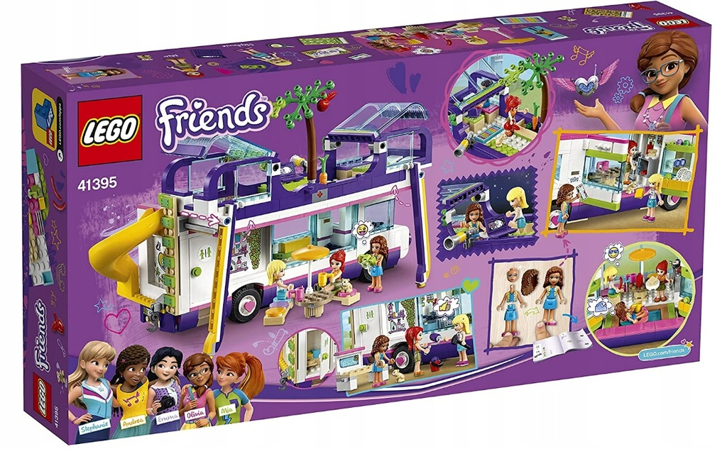 LEGO FRIENDS Autobus przyjaźni 41395