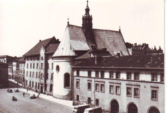 Kraków - Mały Rynek 1967, samochody