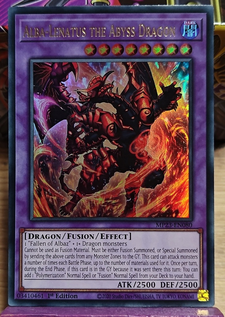 Yu-Gi-Oh! Alba-Lenatus the Abyss Dragon (UR)