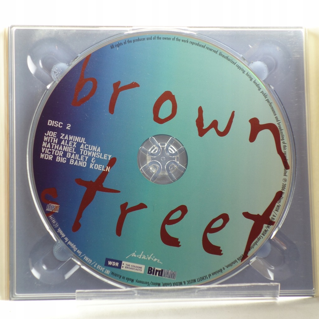 Купить Джо Завинул, Биг-бэнд WDR - Brown Street (2CD): отзывы, фото, характеристики в интерне-магазине Aredi.ru