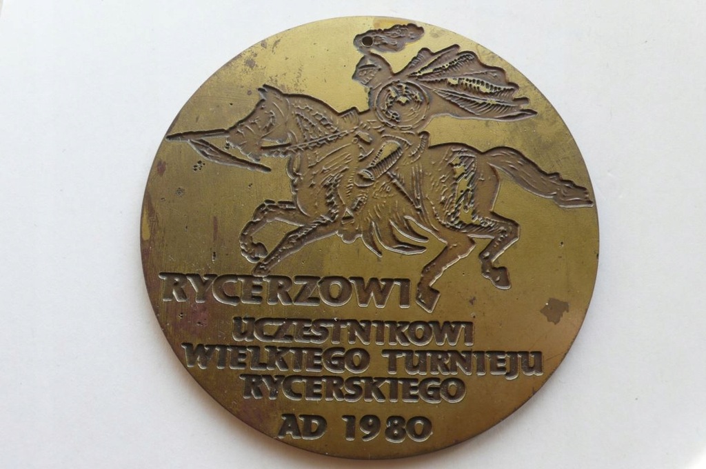 Golub Turniej Rycerski medal 1980