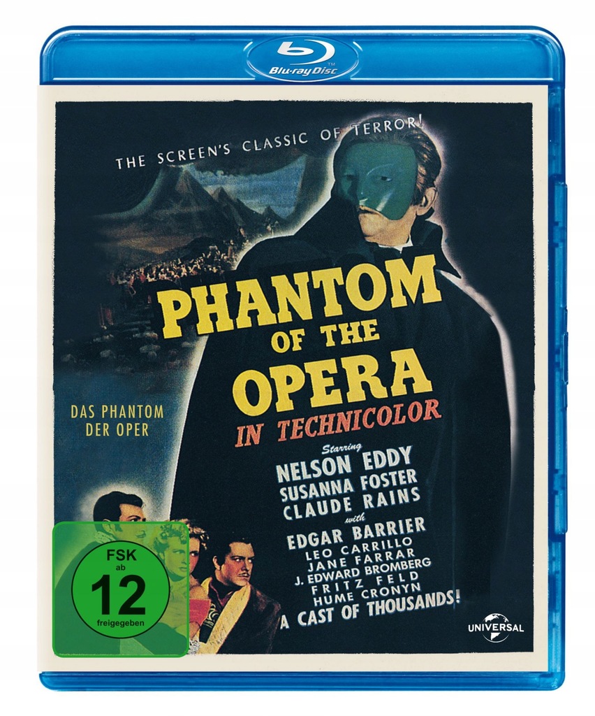 THE PHANTOM OF THE OPERA (UPIÓR W OPERZE) BLU-RAY