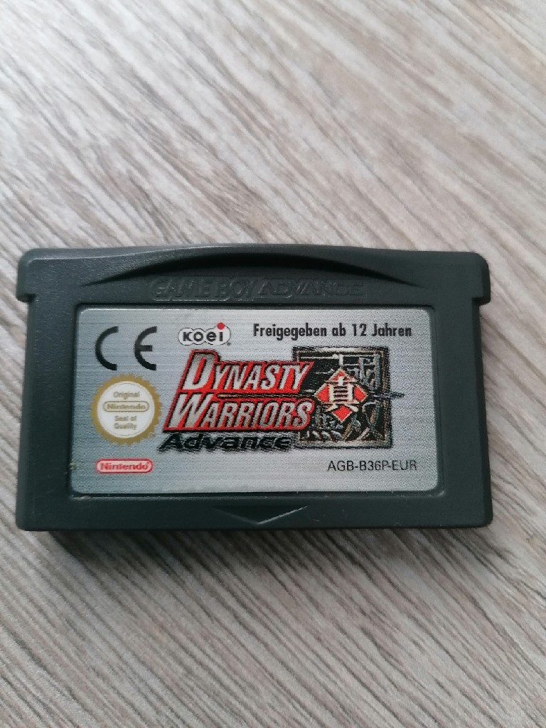 Dynasty Warriors Game Boy Gameboy Advance GBA