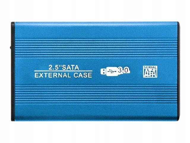 Qoltec Ext. Hdd Case HDD/SSD Blue