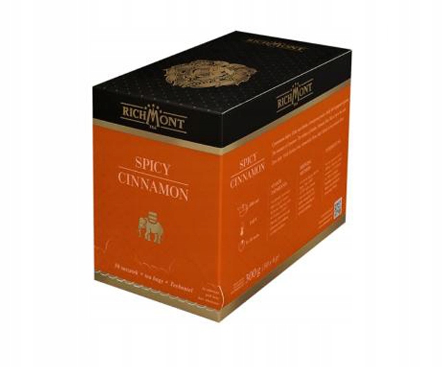 Herbata Richmont Spicy Cinnamon uszkodzone pudełko