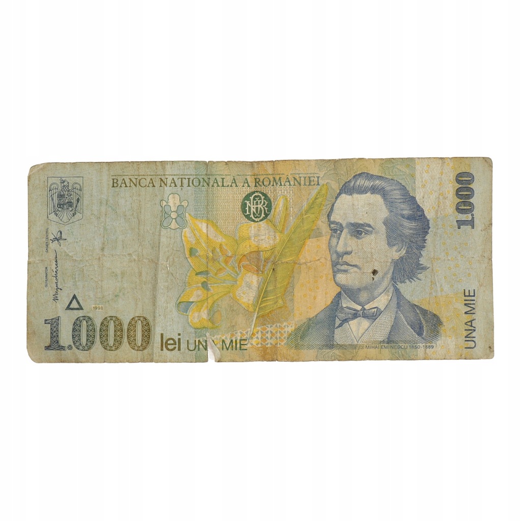 Rumunia - 1.000 lei - 1998 rok