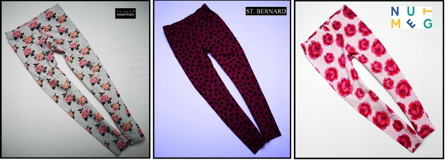 nutmeg st. bernard LEGGINSY GETRY rozmiar 104 110