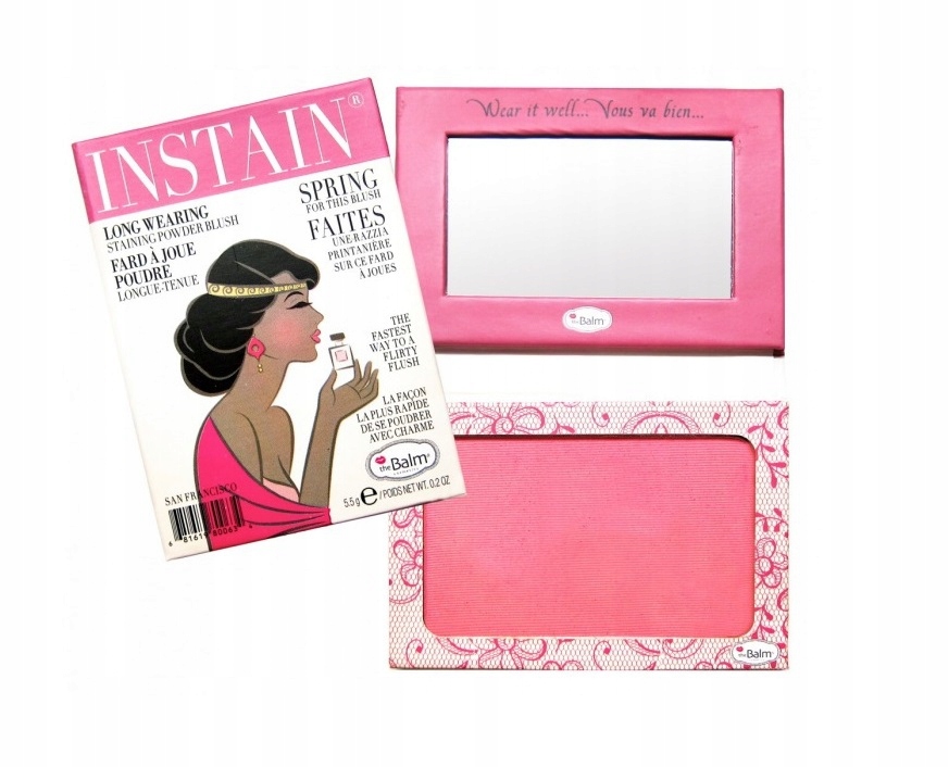 theBalm Instain Róż do policzków Lace BRIGHT PINK