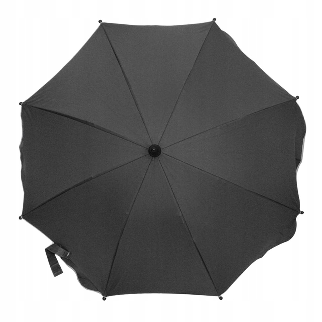 Baby Pram Umbrella 306 Degrees Adjustable Black