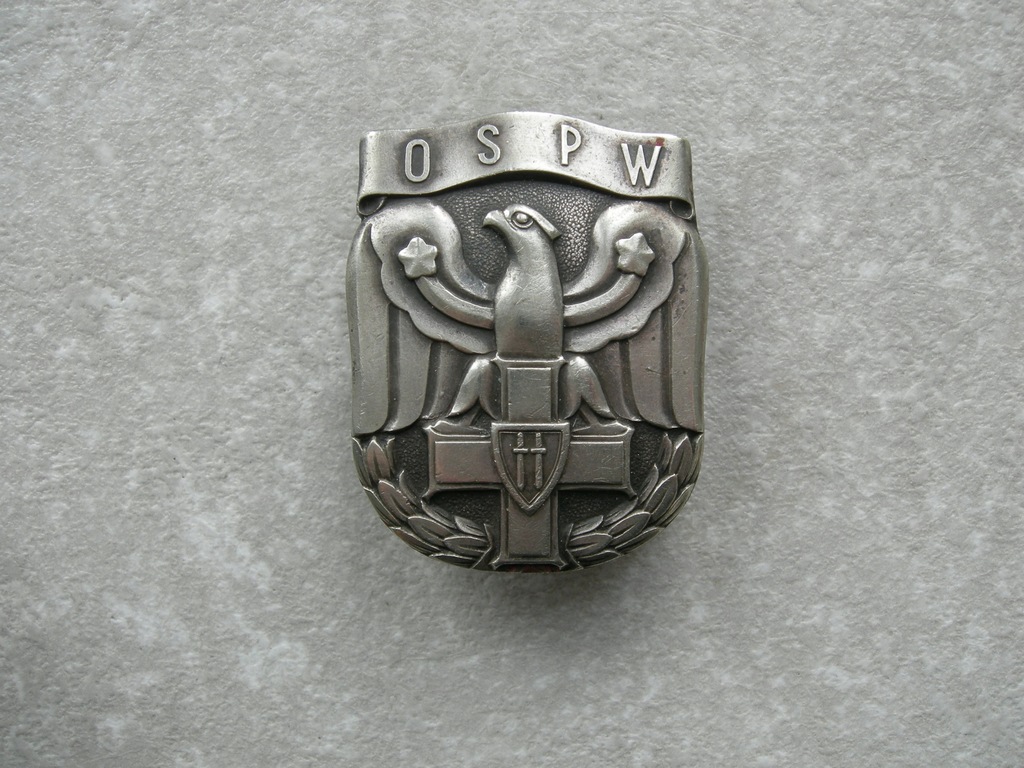 ODZNAKA WOJSKOWA OFICERSKA SZKOŁA OSPW WZÓR 1947 ODMIANA 1.