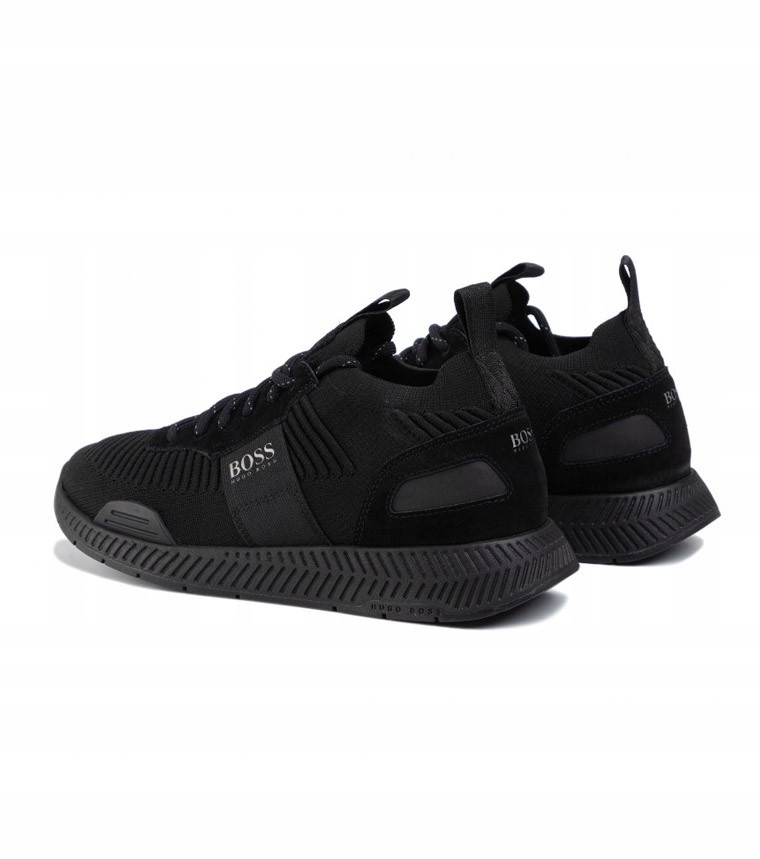 HUGO BOSS efektowne sneakersy nuty BLACK 2021 44