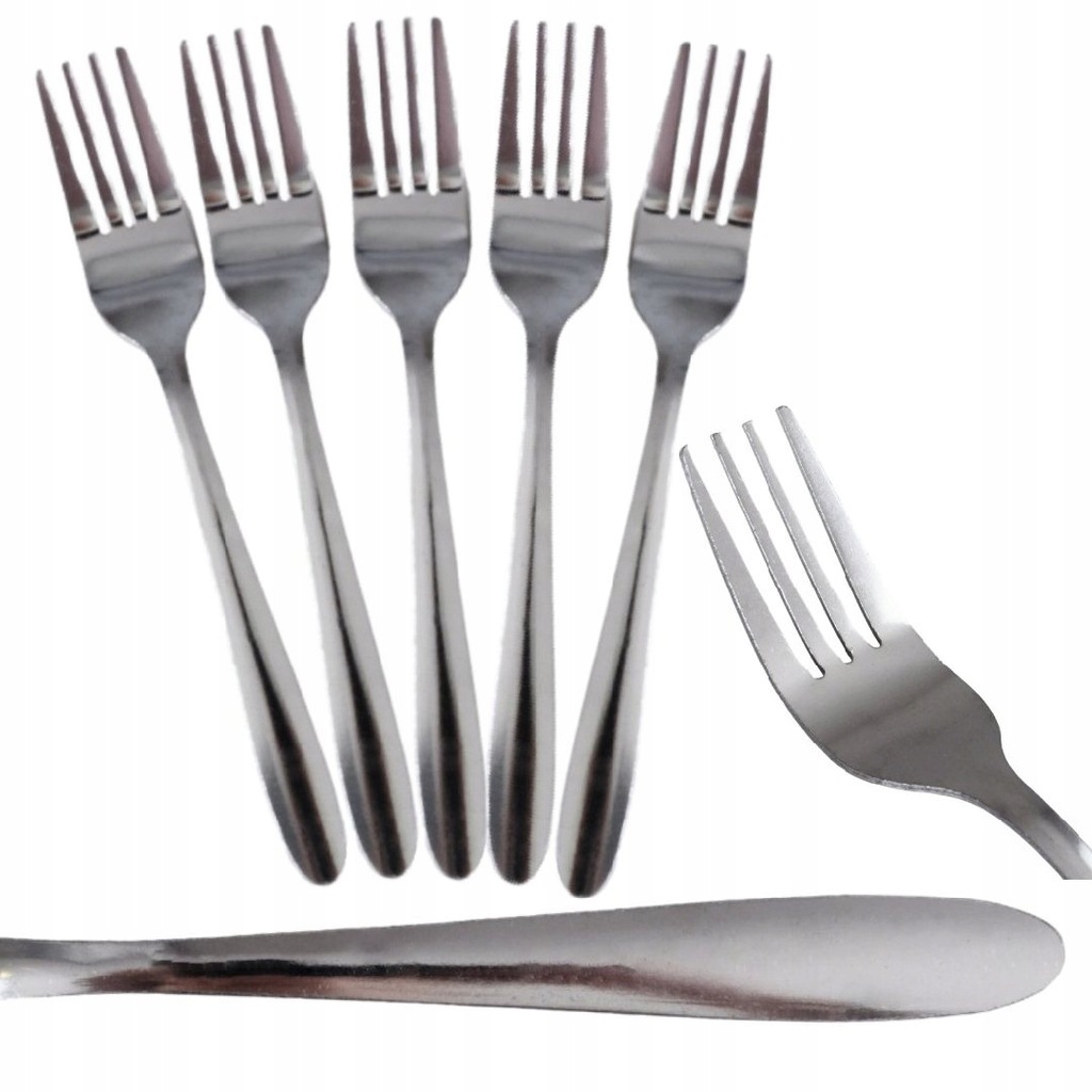 WIDELEC WIDELCE STOŁOWE SZTUĆCE KOMPLET 6SZT