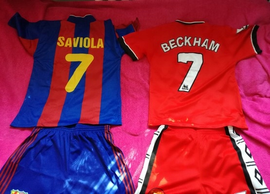 Koszulka spodenki Saviola Beckham s