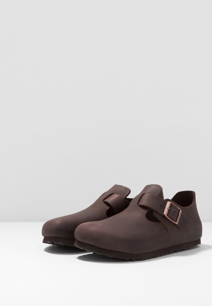 BIRKENSTOCK LONDON BS SKÓRZANE KAPCIE 39 1FLA