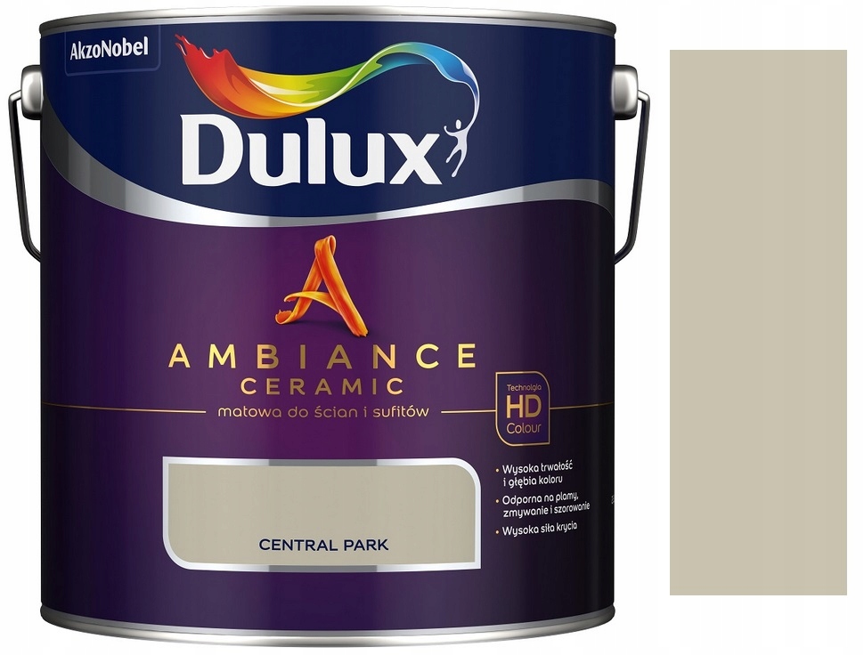 DULUX AMBIANCE CERAMIC FARBA CENTRAL PARK 2.5L