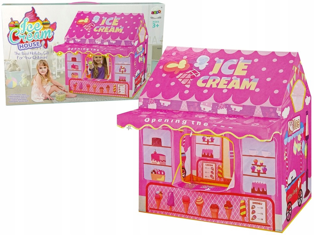 Namiot Księżniczki Ice Cream Lodziarnia dla Dzieci