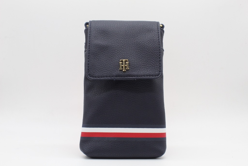 TOMMY HILFIGER MAŁA SKÓRZANA TOREBKA__ONE SIZE