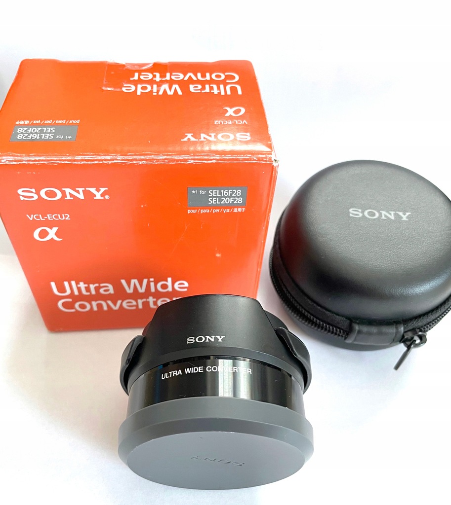 Sony konwerter szerokokątny wide angle VCL-ECU2