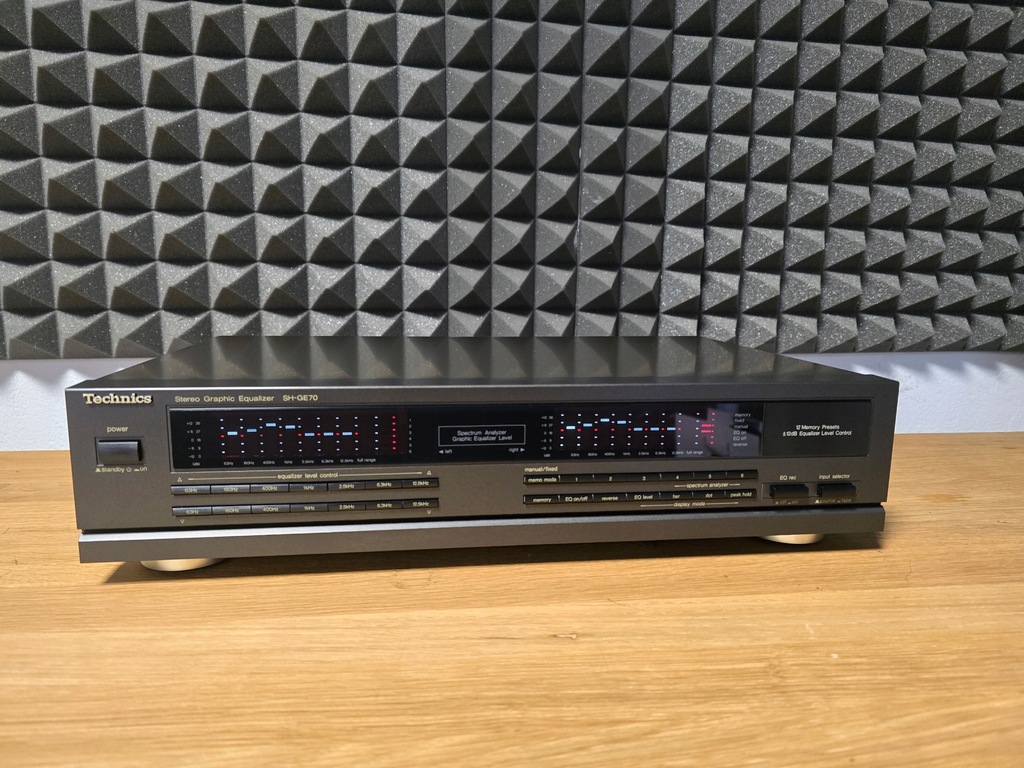 TECHNICS SH-GE70 KOREKTOR GRAFICZNY TOPOWY UNIKAT WYŚWIETLACZ JAK NOWY TOP!