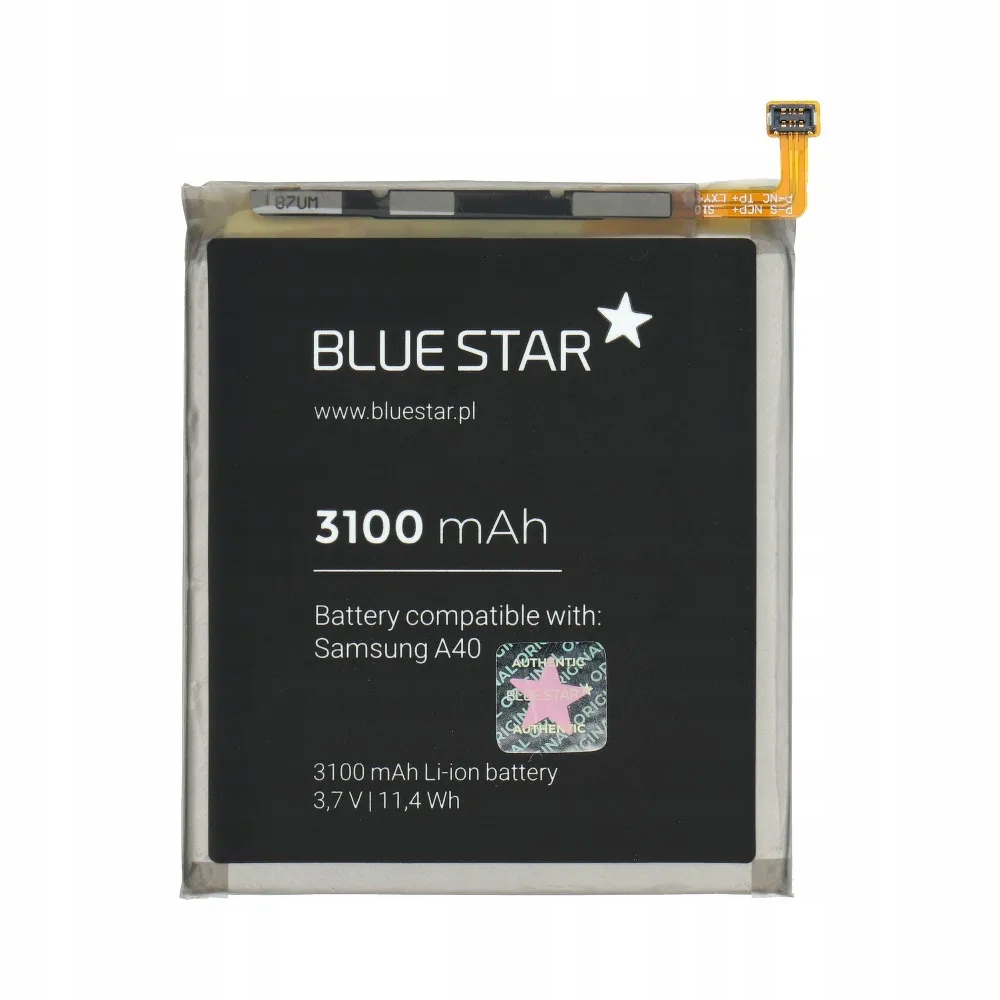 Bateria do Samsung Galaxy A40 3100 mAh Li-Ion Blue
