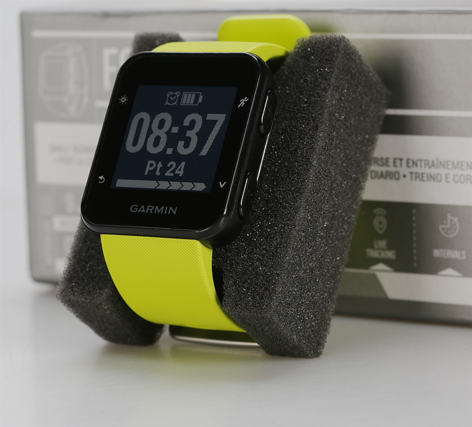 GARMIN FORERUNNER 35 (limonka) STAN FABRYCZNY, GW!